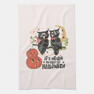 Linge De Cuisine Il n'est jamais trop tôt pour Halloween