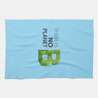 Linge De Cuisine Il n'y a pas de planète B - Typographie de la Terr