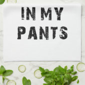 Linge De Cuisine Il y a danse dans mon pantalon (Plié)
