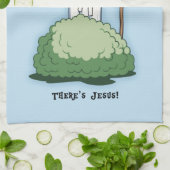 Linge De Cuisine Il y a Jésus ! (Plié)