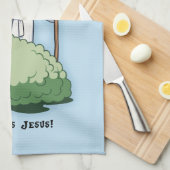 Linge De Cuisine Il y a Jésus ! (Quart Plié)