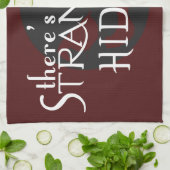 Linge De Cuisine Il y a un étranger (Plié)