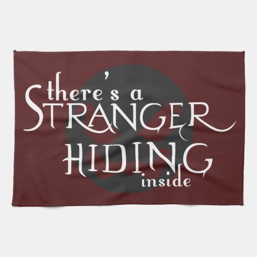 Linge De Cuisine Il y a un étranger (Horizontal)