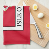 Linge De Cuisine Île de Man (Quart Plié)