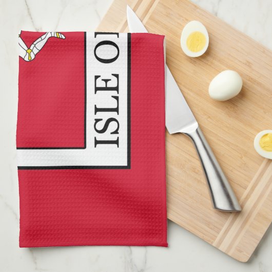 Linge De Cuisine Île de Man (Quart Plié)