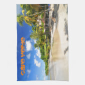 Linge De Cuisine Île tropicale au Cap Vert (Vertical)
