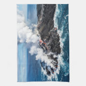 Linge De Cuisine Île volcanique (Vertical)