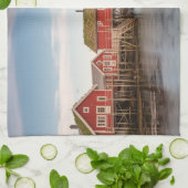 Linge De Cuisine Iles Lofoten Norvège (Plié)