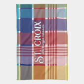 Linge De Cuisine Îles Vierges américaines Sainte-Croix USVI Madras (Vertical)