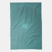 Linge De Cuisine Illusion de paon (Vertical)