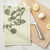 Linge De Cuisine Illustration botanique de la violette cornue (Quart Plié)