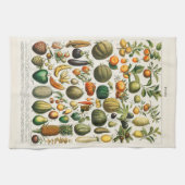 Linge De Cuisine Illustration botanique vintage des fruits (Horizontal)