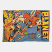 LINGE DE CUISINE ILLUSTRATION CLASSIQUE VINTAGE SCI FI (Horizontal)