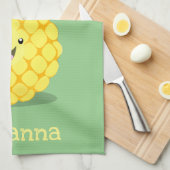 Linge De Cuisine Illustration d'ananas mignon (Quart Plié)