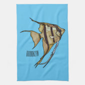 Linge De Cuisine Illustration d'angelfish (Vertical)