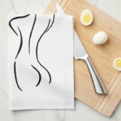 Linge De Cuisine Illustration d'art féminin Thunder_Cove (Quart Plié)