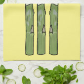 Linge De Cuisine Illustration d'Asparagus (Plié)