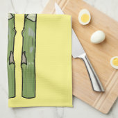 Linge De Cuisine Illustration d'Asparagus (Quart Plié)