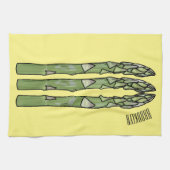 Linge De Cuisine Illustration d'Asparagus (Horizontal)