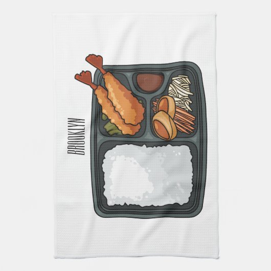 Linge De Cuisine Illustration de Bento (Vertical)