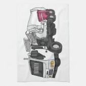 Linge De Cuisine Illustration de camion à ordures (Vertical)