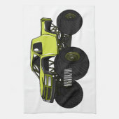 Linge De Cuisine Illustration de camion monstre (Vertical)