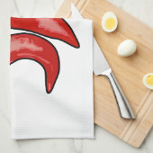 Linge De Cuisine Illustration de chili (Quart Plié)