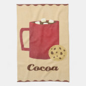 Linge De Cuisine Illustration de chocolat chaud (Vertical)