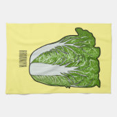 Linge De Cuisine Illustration de chou chinois (Horizontal)