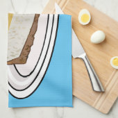 Linge De Cuisine Illustration de citron cheesecake (Quart Plié)