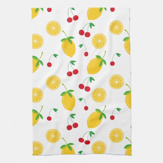 Linge De Cuisine Illustration de citrons (Vertical)