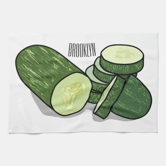 Linge De Cuisine Illustration de combre (Horizontal)