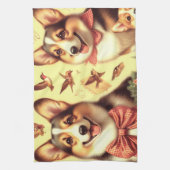 Linge De Cuisine Illustration de Corgi Corgi gallois mignon (Vertical)