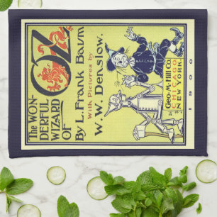 Linge De Cuisine Illustration de couverture de livre vintage du Mag