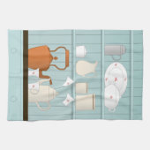 Linge De Cuisine Illustration de cuisine vintage (Horizontal)