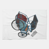Linge De Cuisine Illustration de cyclo-pousse (Horizontal)
