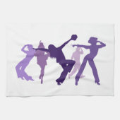 Linge De Cuisine Illustration de danseurs de jazz (Horizontal)