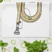 Linge De Cuisine Illustration de dessin animé Bugle (Plié)