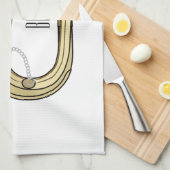 Linge De Cuisine Illustration de dessin animé Bugle (Quart Plié)