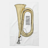 Linge De Cuisine Illustration de dessin animé Bugle (Vertical)