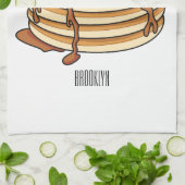 Linge De Cuisine Illustration de dessin animé de Pancake (Plié)