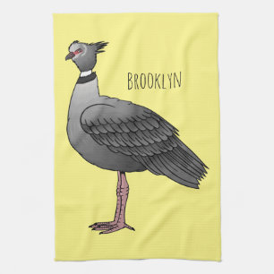 Linge De Cuisine illustration de dessin animé d'oiseau crieur du Su