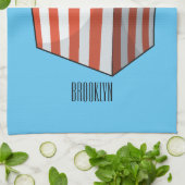 Linge De Cuisine Illustration de dessin animé Popcorn (Plié)