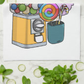Linge De Cuisine Illustration de dessin de bonbon (Plié)