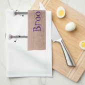 Linge De Cuisine Illustration de dessin mignon, marteau et ongles (Quart Plié)