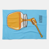 Linge De Cuisine Illustration de dessin sur le miel (Horizontal)