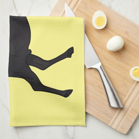 Linge De Cuisine Illustration de dessin sur l'orignal (Quart Plié)