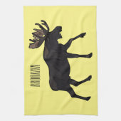 Linge De Cuisine Illustration de dessin sur l'orignal (Vertical)