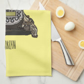 Linge De Cuisine Illustration de dessin téléphonique (Quart Plié)