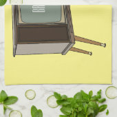 Linge De Cuisine Illustration de dessin télévisé (Plié)